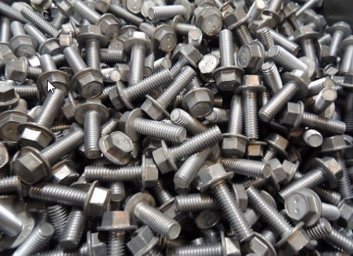 Stainless steel precision screws and pins — high-volume production