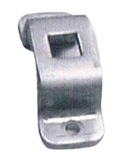 Progressive die stamped sheet metal component