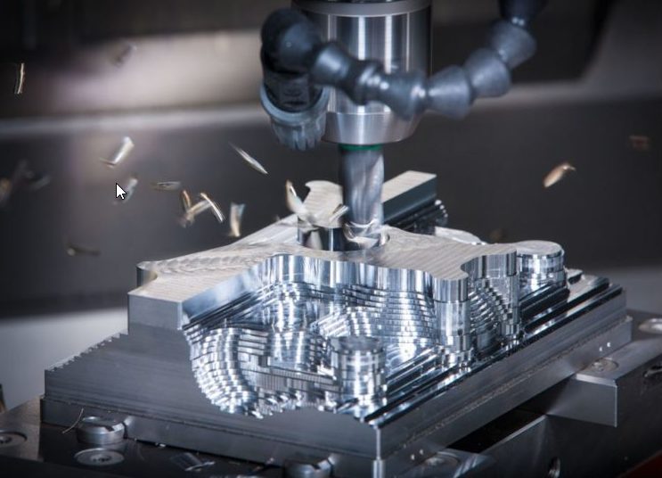 5-axis CNC milling stainless steel component — Judson Smith machining