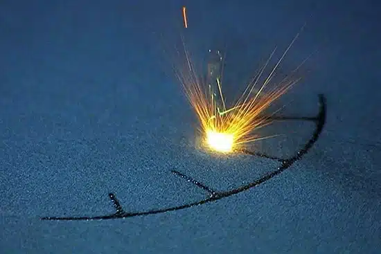 DMLS laser verification — AGF Defcom additive manufacturing